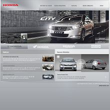 HONDA interfaz. Art Direction, Interactive Design, and Web Design project by Gonzalo Rango - 03.04.2016