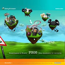 Sony Ericsson, amo jugar.. Art Direction, Game Design, and Multimedia project by Gonzalo Rango - 03.04.2016