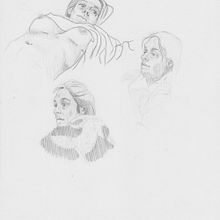 Drawings my wife live . % Jaume Aguirre i Puig tarafından hazırlanan Güzel sanatlar, Geleneksel illüstras, Ve on projesi - 03.05.2016
