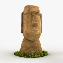 Moai 3D. Un proyecto de 3D de selmi - 05.03.2016