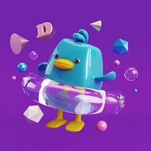 Mi Proyecto del curso: Diseño de personajes en Cinema 4D: del boceto a la impresión 3D. Projekt z dziedziny 3D i Projektowanie postaci użytkownika Yorik Illescas - 06.03.2016