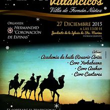 Cartel sobre certamen de villancicos.. Un proyecto de Diseño gráfico y Publicidad de Rafael Vargas Rivera - 22.12.2015