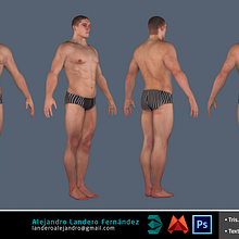 HUMAN TEXTURE. 3D, Animation, and Game Design project by Alejandro Landero Fernández - 02.06.2015