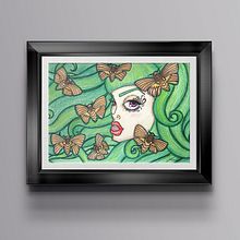 Moths. Un progetto di Illustrazione tradizionale di Veronica Almech - 06.03.2016