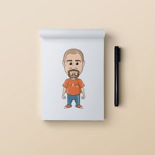 Caricatura Lausan Estudio. Un progetto di Illustrazione tradizionale di Veronica Almech - 06.03.2016