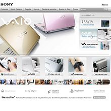 Sony, corporativo. Art Direction, Interactive Design, and Web Design project by Gonzalo Rango - 03.06.2016