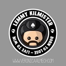 Homenaje a Lemmy Kilmister. Un progetto di Design e Illustrazione tradizionale di Veronica Almech - 06.03.2016