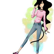 diseño de personajes "nocturna". Comic, and Character Design project by mariela yazmin hernandez libreros - 03.06.2016