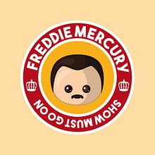 Homenaje a Freddie Mercury. Un progetto di Design e Illustrazione tradizionale di Veronica Almech - 06.03.2016