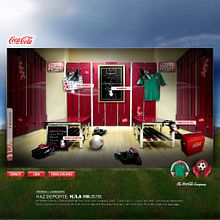 Coca-Cola Futbol. Mex. Web Development, Art Direction, Interactive Design, and Web Design project by Gonzalo Rango - 03.06.2016