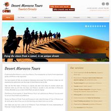Diseño Web "Desert Morocco Tours". Un proyecto de Desarrollo Web y Diseño Web de DCI Punto y Coma - 01.10.2015