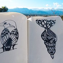 SKY. Un progetto di Illustrazione tradizionale di Aida Rius - 07.03.2016