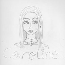 Caroline. Character Design, and Traditional illustration project by Miss Sarie Stein - 03.07.2016