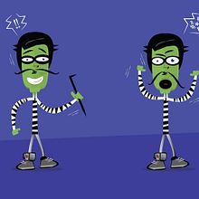 Blindex, personajes. Art Direction, and Character Design project by Gonzalo Rango - 03.08.2016