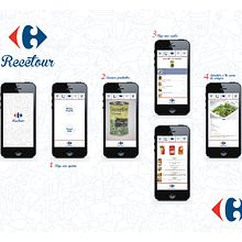 RECETOUR. Un proyecto de Dirección de arte, Diseño gráfico y Publicidad de Luis Aliff - 30.09.2015