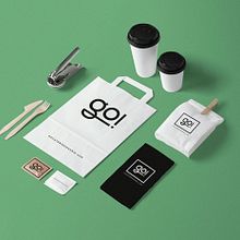 Go! Catering. Br, ing, Identit, Art Direction, Graphic Design, and Web Design project by Jesús Román Ortega - 03.03.2016