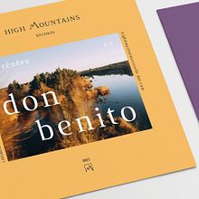 High Mountains Records. Br, ing, Identit, Art Direction, Editorial Design, Graphic Design, Web Design, and UX / UI project by Jesús Román Ortega - 03.09.2016