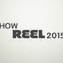 Reel 2015. Een project van  Video van dtk - 10.03.2016
