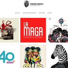 Portfolio Fernando Mendoza Ilustrando ideas. Web Design project by Fernando Mendoza - 03.10.2016