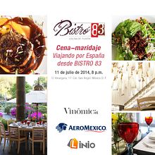 Organización, campaña y Community management de cena-maridaje con Aeroméxico. Projekt z dziedziny Web design, W, darzenia, Marketing i Portale społecznościowe użytkownika Ale Castro - 10.07.2014