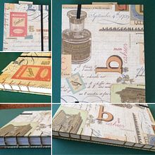 Encuadernación copto. Un proyecto de Artesanía y Diseño de Angela Cabedo - 11.03.2016