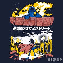 Attack on Sesame Street. Graphic Design, and Traditional illustration project by Oliver Ibáñez Romero - 03.13.2016