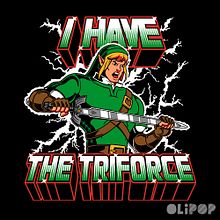 I Have the Triforce. Graphic Design, and Traditional illustration project by Oliver Ibáñez Romero - 03.13.2016