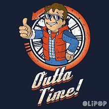 Outta Time. Graphic Design, and Traditional illustration project by Oliver Ibáñez Romero - 03.13.2016