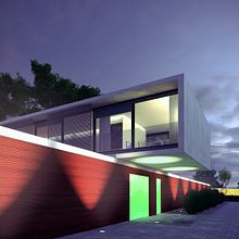 Blue Afternoon. 3D, and Architecture project by Dennis Veiga - 02.01.2016