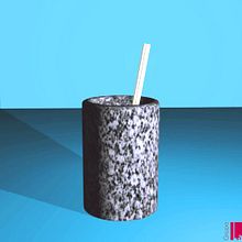 Lapicero de granito, para Grupo La Hoja. 3D, e Design projeto de María Bravo Guisado - 13.03.2016