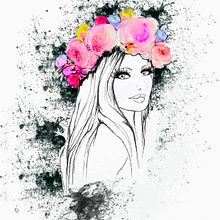 Welcome spring . Un proyecto de Ilustración tradicional de Delia Fernandez Medina - 14.03.2016