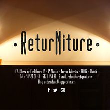Portada web Returniture. Graphic Design project by Ruben Gonzalez Torralbo - 03.14.2016