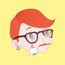 Imaginary Friends. Character Design, Graphic Design, and Traditional illustration project by Alice Maurier - 03.15.2016