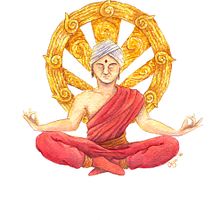 Zen. Un projet de Beaux Arts, Conception de personnages, Illustration traditionnelle , et Peinture de Olga - 16.03.2016