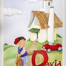 Hola, soy David. Un proyecto de Ilustración tradicional de Isabel Osma - 17.03.2016