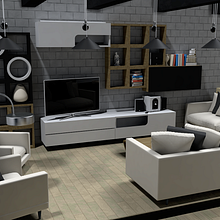 Diseño y Reforma de Interior. Espacio Residencial. Architecture, Art Direction, Interior Design, Furniture Design, and Making project by Sergio Kian - 03.17.2016