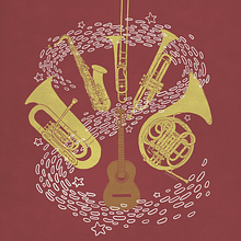 Poster Concierto solidario. Un proyecto de Animación, Diseño, Diseño gráfico, Ilustración tradicional y Música de Sara HP - 26.12.2015