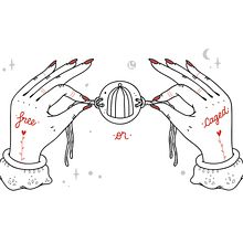 In my hands . % Paola Vecchi tarafından hazırlanan Geleneksel illüstras, Ve on projesi - 03.18.2016