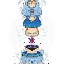 retrofutura. Un projet de Illustration traditionnelle de Paola Vecchi - 18.03.2016
