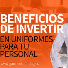 BENEFICIOS de invertir en UNIFORMES PERSONALIZADOS. Br, ing, Identit, Costume Design, and Marketing project by Garment Printing España - - 03.20.2016