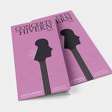 Programación del Aula de Música de la Universitat de València. Un projet de Design graphique de Pilar Rodríguez - 20.03.2016