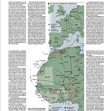 Infografía El Mundo. Un proyecto de Infografía de África San Esteban - 22.03.2016