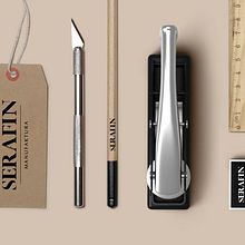 Branding - Serafin Manufaktura (taller de costura) Ein Projekt aus dem Bereich Br, ing und Identität, Grafikdesign, T, pografie und Kunstleitung von Pistacho Studio - 22.03.2016