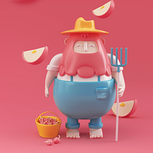 characters. 3D project by Juan Afanador - 03.27.2016