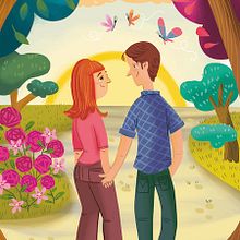 Ilustración editorial. Traditional illustration project by Nuria Hache - 03.27.2016