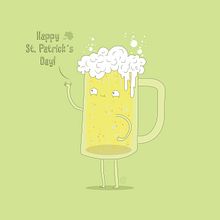 St. Patrick´s Day. Un projet de Illustration traditionnelle , et Conception de personnages de Clara Sánchez-Aguilera - 27.03.2016