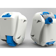 aire acondicinado portatil. Un projet de 3D, Conception de produits , et Design industriel de wuilmer Davila Bonet - 27.03.2016