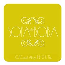 Sopa Boba · Café ·. Graphic Design project by María Sánchez Diz - 04.05.2010