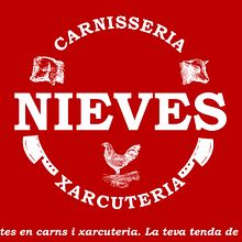 Imagen Corporativa Carnicería-Charcutería Nieves. Graphic Design project by Aitor Bueno Molina - 03.28.2016