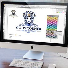 Identidad GODS´CORNER. Un progetto di Br, ing, Br, identit, Direzione artistica e Design di Tagarnina Estudio Creativo - 28.03.2016